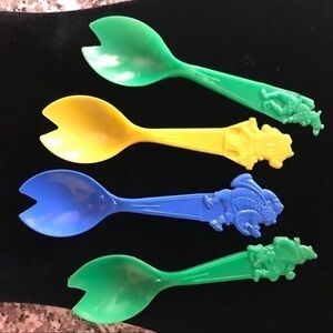 1950’s Collectable F & F Mold and Die Works Spork Set RARE